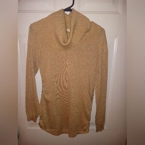 Michael Kors Gold Sweater Dress